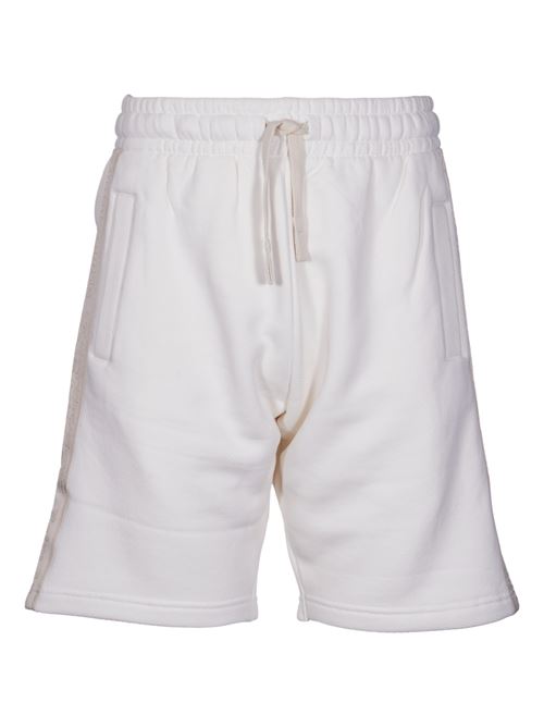 Shorts sportivi con stampa PALM ANGELS | PMCI010S24FLE0020325